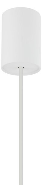 Lampada a sospensione Ø 2,5 cm G9 bianco sala da pranzo metallo luce a sospensione moderna