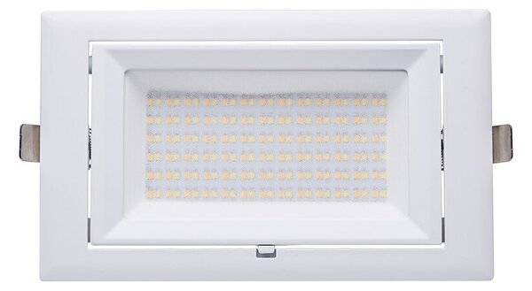 DOTLUX Faretto da incasso a soffitto a LED FLEXA COLORselect, POWERselect 28W/38W 60° orientabile bianco