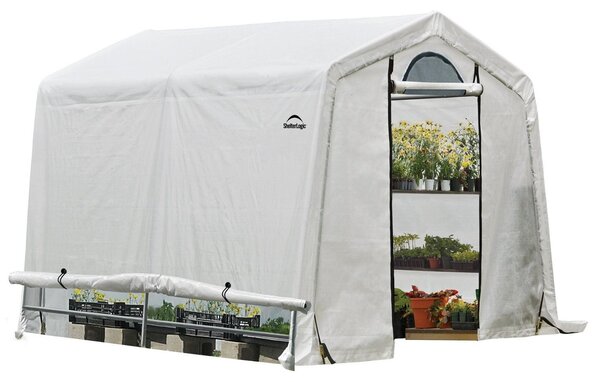 Serra in telo ShelterLogic bianca 240x240x240 cm
