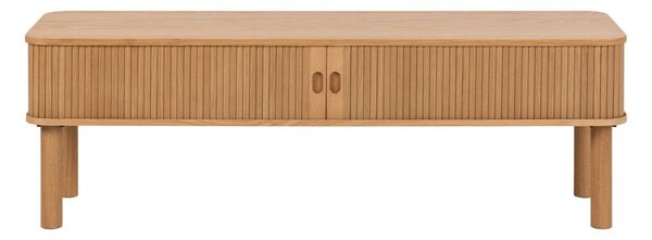 Tavolo TV in rovere naturale 140x45 cm Langley - Actona