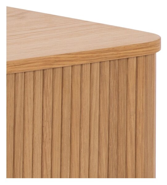 Tavolo TV in rovere naturale 140x45 cm Langley - Actona