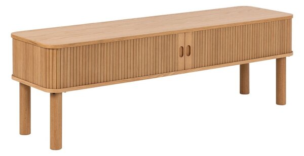 Tavolo TV in rovere naturale 140x45 cm Langley - Actona