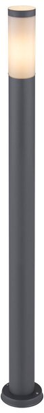 Globo Lighting luce da esterno in acciaio inox antracite, 1x E27