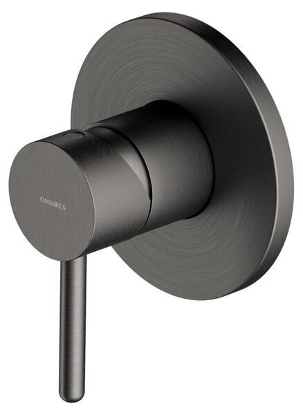 Omnires Y Y1245GR miscelatore doccia da incasso, grafite