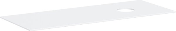 Hansgrohe Xevolos E Console 1370/550 avec découpe à droite pour vasque à poser sans trou de robinetterie, 54334700, 54334700