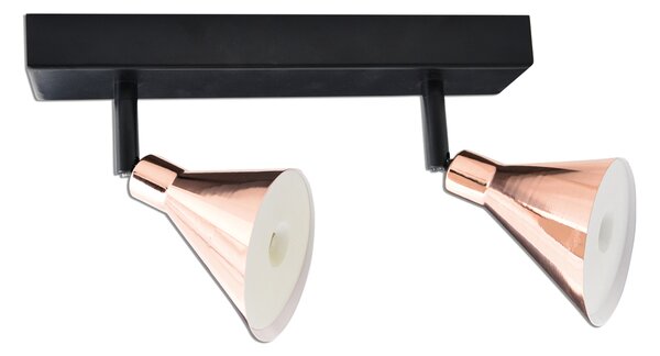 Näve - 2er faretto da parete e soffitto, Pinhead, dimensioni: l:27cm; l:5,5cm; h:3cm; ps: 8cm; 1208747