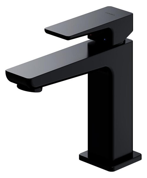 Omnires PARMA PM7410BL Miscelatore per lavabo, nero opaco