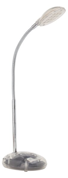 BRILLANTE lampada da tavolo a LED Timmi | lampada da ufficio senza tempo | plastica/metallo | trasparente | regolabile individualmente