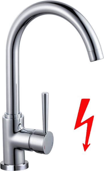 Miscelatore da cucina SCHÜTTE CORNWALL miscelatore a bassa pressione cromo