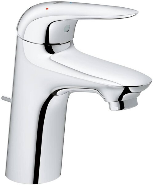 Grohe Wave - Miscelatore per lavabo con bocca di erogazione, cromo 23581001