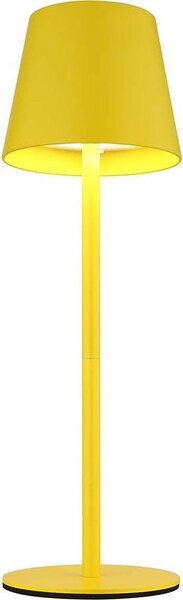 Lampada da tavolo a LED, gialla, batteria ricaricabile, CCT, touch dimmer, tappo a bottiglia
