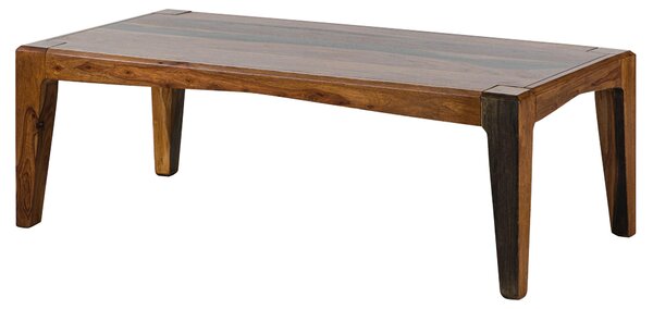 MASSIVMOEBEL24 | ANCONA #203 Tavolino da salotto in legno di sheesham - laccato / marrone scuro 120x60