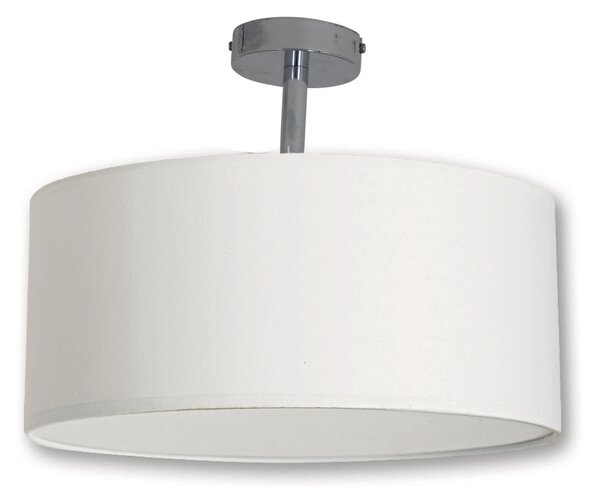 Lampada a sospensione tessile / bianco