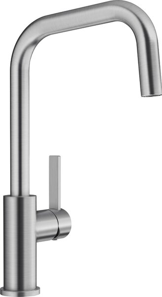 Miscelatore lavello senza doccetta in acciaio inox satinato Blanco 526615