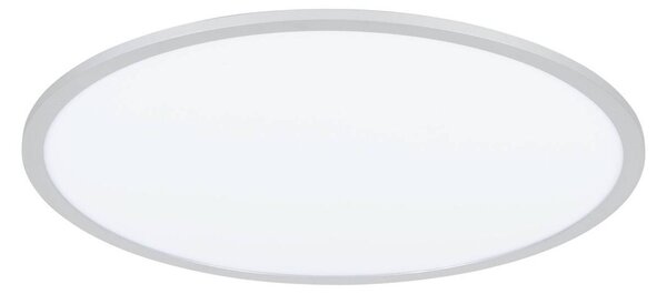 Lindby Lampada da soffitto a LED Narima, 4.000 K, Ø 60 cm, argento