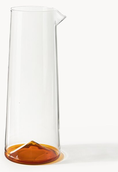 Caraffa in vetro soffiato Hadley, 1,3 L