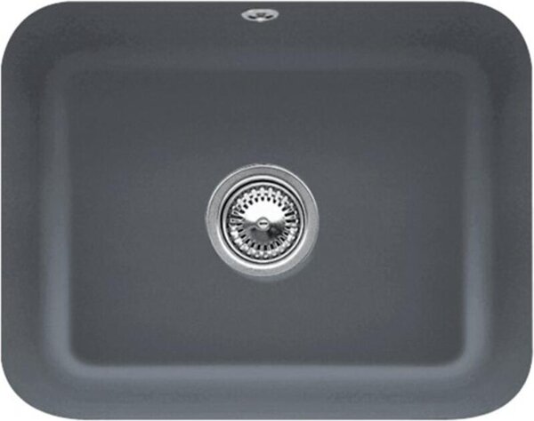 Villeroy & Boch Cisterna 60C - Lavello in Vetroceramica 55x44 cm, CeramicPlus, grafite 670601i4