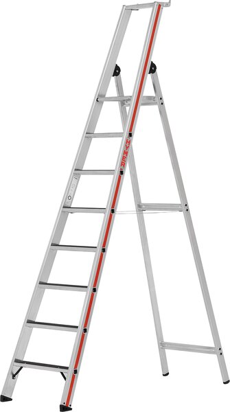 Scala a pioli Hymer R13 con piattaforma, 8 gradini