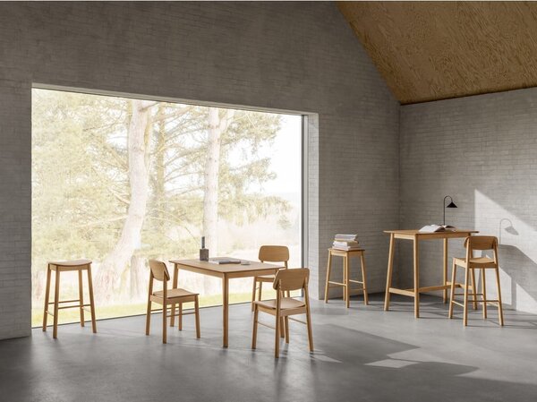 Tavolo da bar con effetto rovere 60x120 cm Barlow - Actona