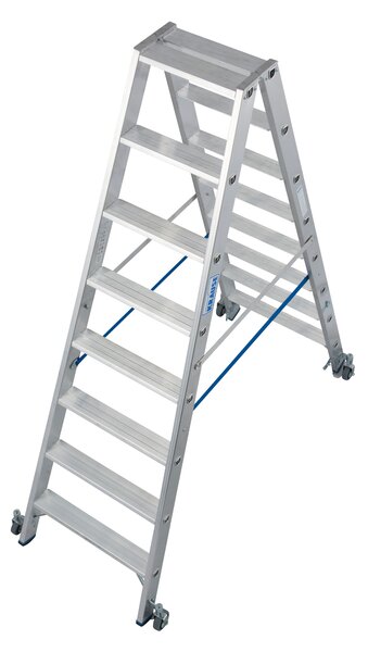 STABILO scaletta doppia, mobile 2x8 gradini, 124869
