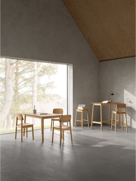 Tavolo da bar con effetto rovere 60x120 cm Barlow - Actona
