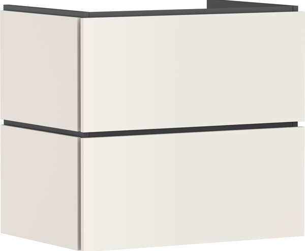 Hansgrohe Xilesa E meuble sous-lavabo pour lavabos, 2 tiroirs, 680x470x620mm, 54258780, 54258780