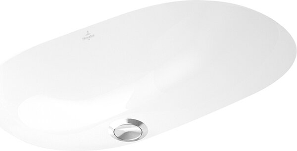 Villeroy & Boch Lavabo a U O.novo 416250 530x320mm o. hl bank w. bowl white a. c, 416250R1