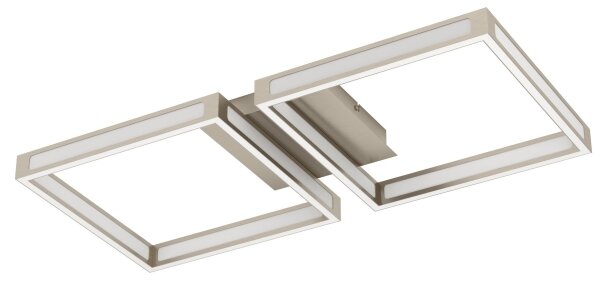 Eglo 99785 - Plafoniera LED ALTAFLOR 2xLED/11,2W/230V cromo opaco