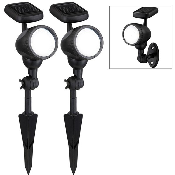 Set di 2 luci solari a LED per esterni MOA