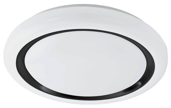 Eglo 900335 CAPASSO Plafoniera LED 19,5W Ø480mm bianco nero bianco caldo