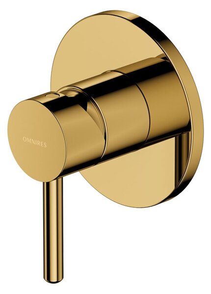 Omnires Y Y1245GL Miscelatore doccia da incasso, oro