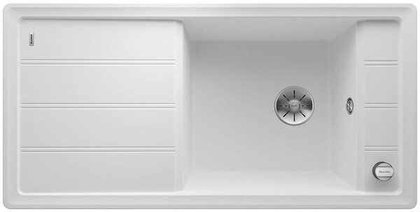 BLANCO FARON XL 6 S Lavello da incasso / SILGRANIT / Bianco / Reversibile / Eccentrico