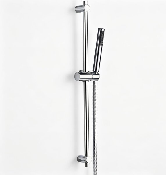 Set completo per doccia in acciaio inossidabile da 70 cm, con doccetta manuale e flessibile