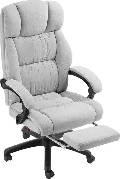Tectake® Jillien sedia da ufficio girevole a 360°, regolabile in altezza in continuo