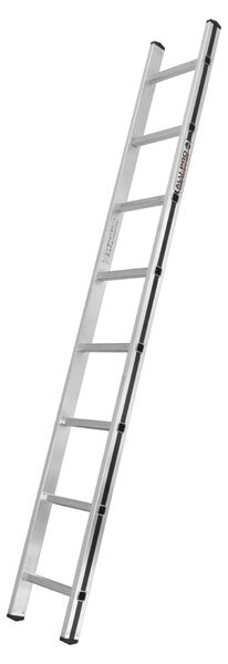 Scala a pioli Hymer Alu Pro, 8 pioli, lunghezza 2,29 m, altezza massima raggiungibile 3,26 m, peso 3,8 kg