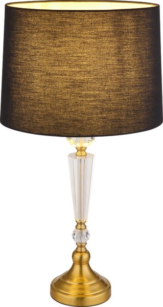 Globo Lighting|Lampada da tavolo in metallo color ottone opaco, 1x E27
