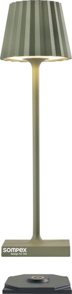 Lampada da tavolo SOMPEX Troll Nano, altezza: 210 mm, verde oliva
