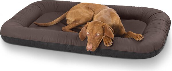 Cuccia impermeabile per cani in ecopelle XXXL - 140 x 105 cm | Marrone