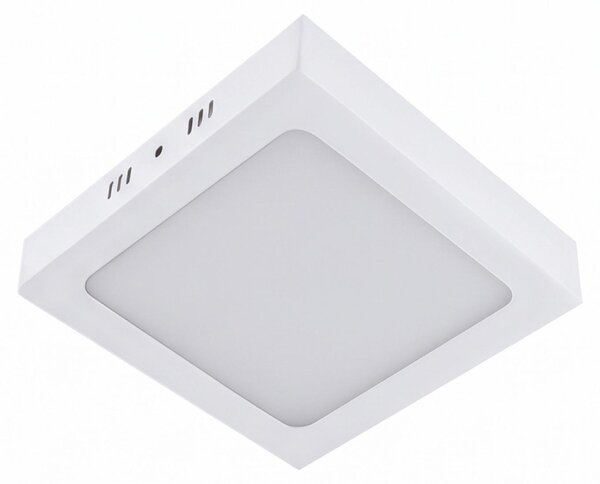 Lampada da soffitto a LED in alluminio L: 22,5 cm Bianco quadrato bianco neutro 4000 K 2010 lm