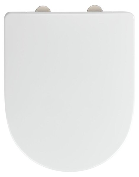 WENKO Sedile WC 10 bicchieri per coperchio WC con meccanismo di chiusura soft-close WC ospiti bagno