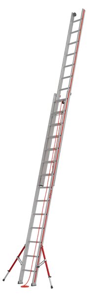 Scala a fune Hymer con braccio telescopico, 2x14 pioli