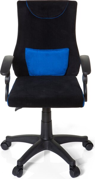 Hjh OFFICE Sedia girevole per bambini KIDDY PRO AL Sedia da scrivania per bambini regolabile in altezza con braccioli in tessuto