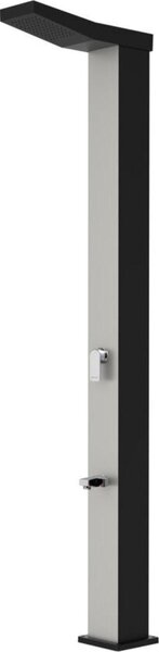 Doccia solare Steinbach "Deluxe" nera 20 x 20 x 211,50 cm
