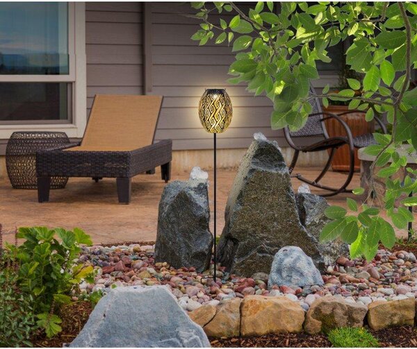Luce solare giardino picchetto solare lampada da esterno luce giardino lanterna solare 36745