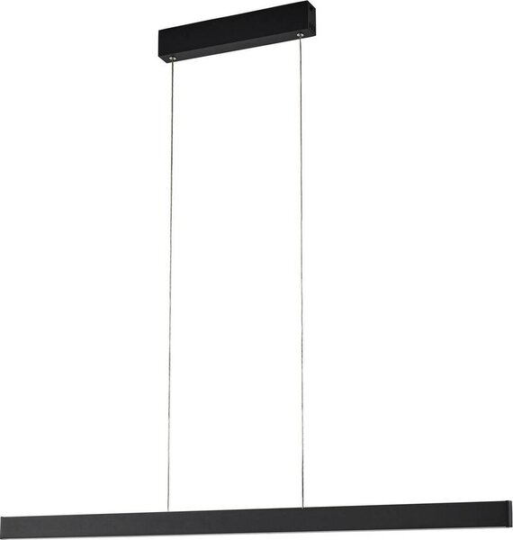 Lucande Smart LED lampada a sospensione Mylosh, nero, CCT, Tuya