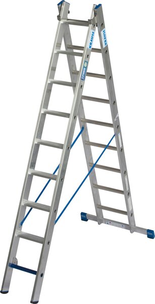 STABILO Scala multiuso + S (sicurezza) 2x9 pioli/gradini, 131638