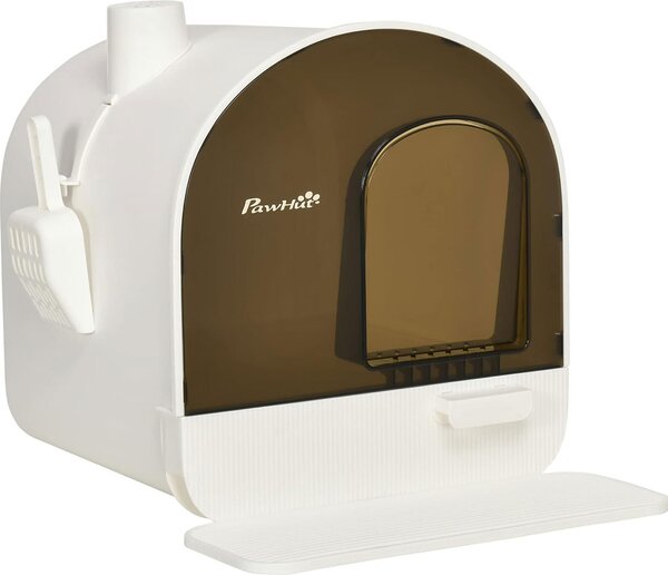 Toilette per gatti PAWHUT D31-050V00WT - B