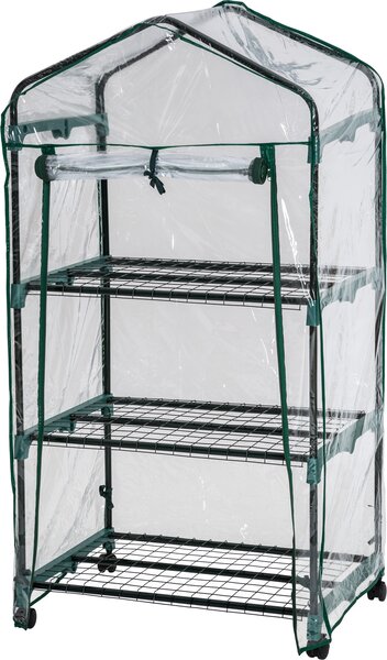 Tectake® foil greenhouse 0,36 m³, su rotoli 69 x 49 x 133 cm