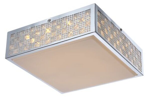 Plafoniera LED da soggiorno modello angolare 30 cm corridoio 41614