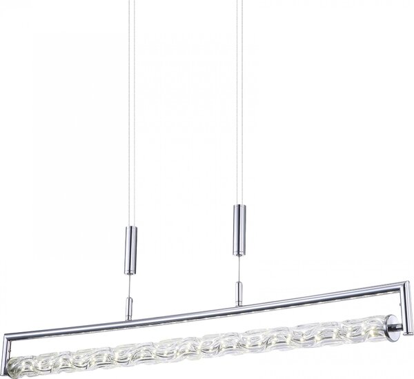 Lampada a sospensione Globo Hl, cromata, 1 LED, modello 68068Z
